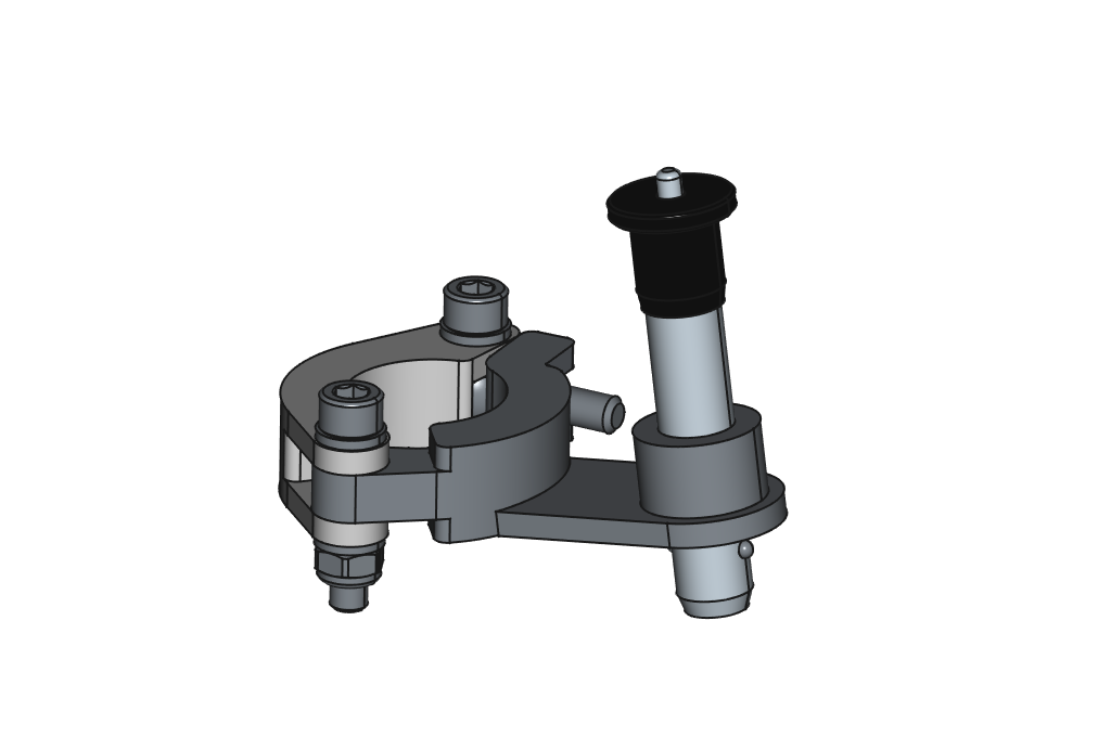 Remorque vélo carriole cariole fixation