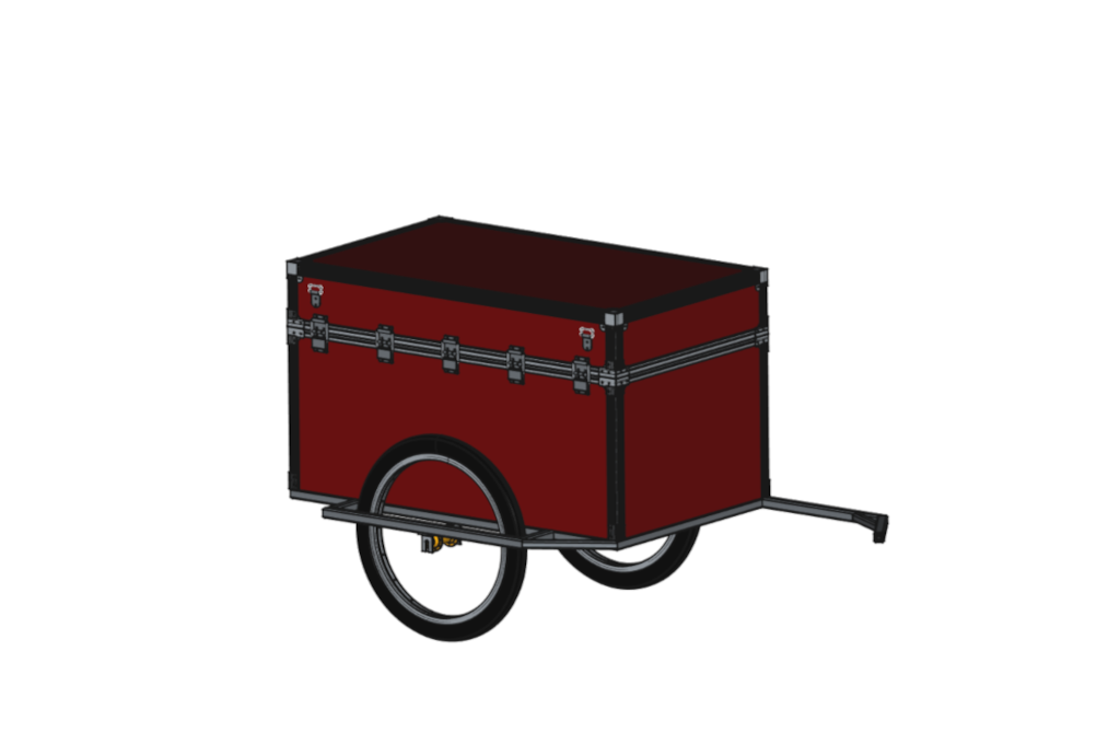 Remorque vélo carriole cariole  petite capacité