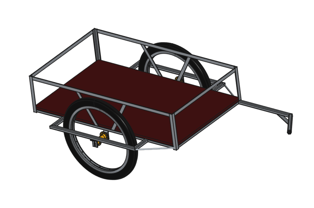 Bike trailer Ringed L