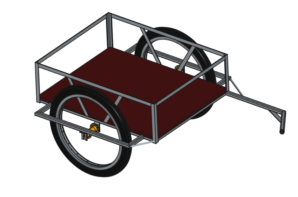Bike trailer Ringed M