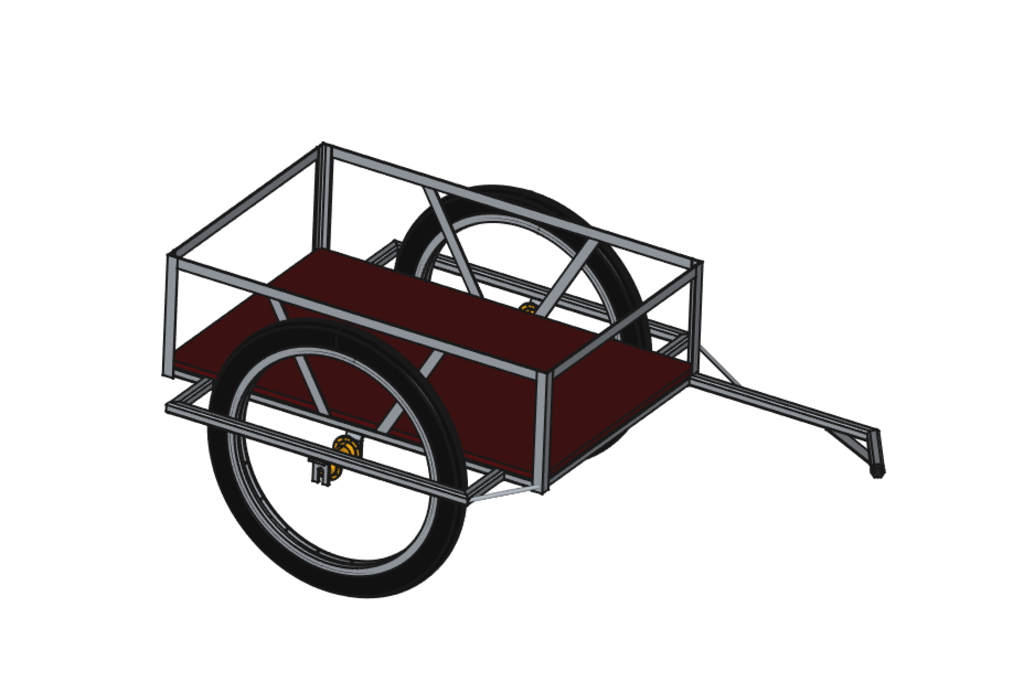 Bike trailer Ringed S